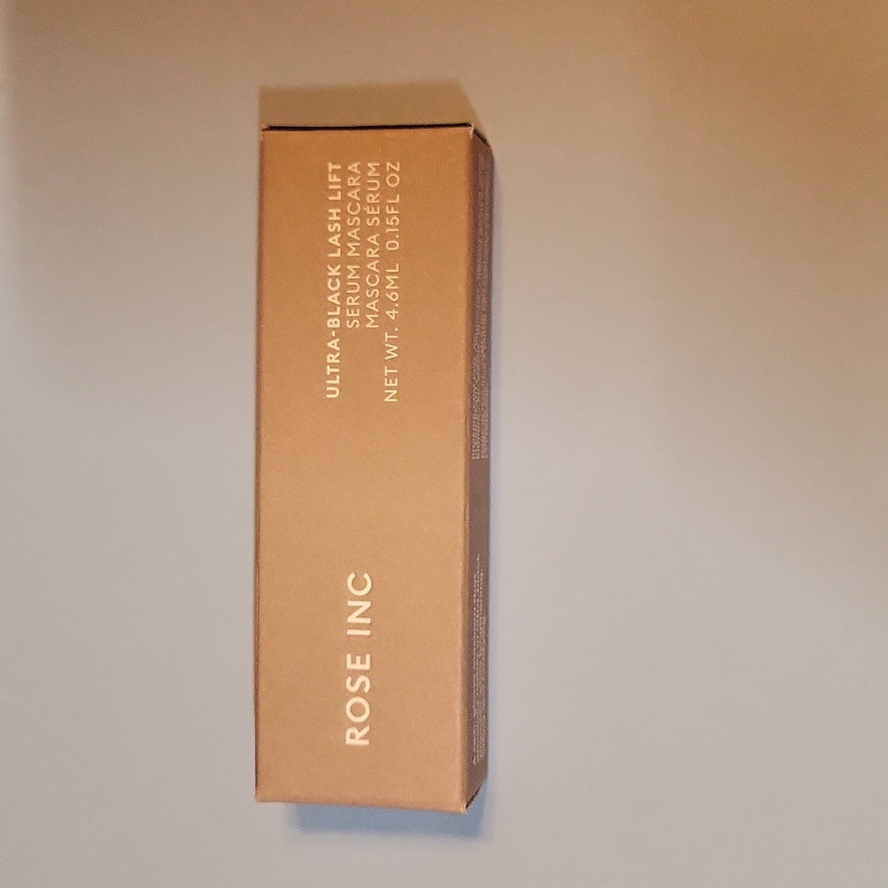 Rose Inc Ultra Black Lash Lift Serum Mascara, 4.6ml, NIB